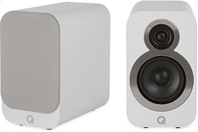 Q Acoustics: 3010i Boekenplank Speakers 2 Stuks - Arctic White