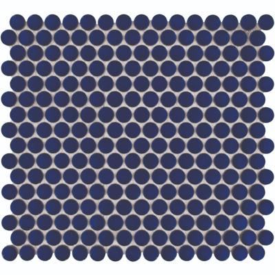 Mozaiek Coins Venice Cobalt Blauw 1,9x1,9