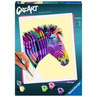 Ravensburger creart zebra - thumbnail