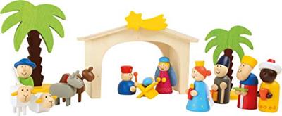Small Foot houten kerststal speelset, 15dlg.
