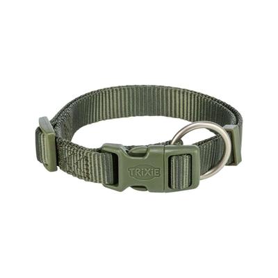 Trixie halsband hond premium olijfgroen Trixie halsband hond premium olijfgroen