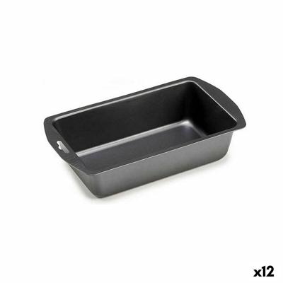 Vierkante mal Kinvara Donker grijs Roestvrij staal Koolstofstaal 13 x 6,3 x 30 cm 30 x 5,5 x 13 cm 13 x 5,5 x 30 cm (12 Stuks)