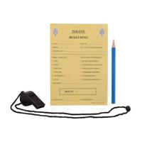 Johntoy politie bonnenboekje - thumbnail