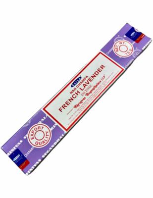 01353 Franse Lavendel - Satya Nag Champa Wierook Stokjes