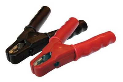 SET® SKS35 Startkabels 35 mm² Koper 4.50 m Met geïsoleerde accuklemmen, Met plaatstaal-tangen