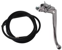 Alhonga knijprem set achter aluminium zilver - thumbnail