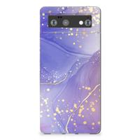 Smartphone hoesje voor Google Pixel 6 Watercolor Paars - thumbnail