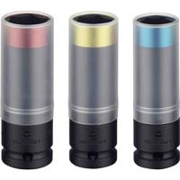 TOOLCRAFT TO-5041014 Kracht-dopsleutelinzetset 1/2 (12.5 mm) 3-delig - thumbnail