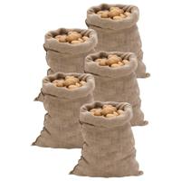 VidaXL Jutezakken 5 stuks 60x105 cm 100% jute 220 g/m² - thumbnail