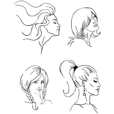 Creativ Company Silicone stempels, kapsels, vel 11x15,5 cm, 1 vel