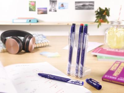 Pilot fineliner Frixion Fun , geassorteerde kleuren, set van 4 stuks Pilot fineliner Frixion Fun , geassorteerde kleuren, set van 4 stuks