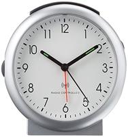 TFA Dostmann 98.1036 Wekker Zendergestuurd Zilver - thumbnail