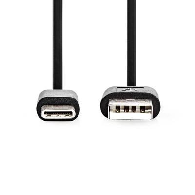 Nedis USB-Kabel | USB-C Male | USB-A Male | 480 Mbps | 3 m | 1 stuks - CCGB60600BK30 CCGB60600BK30 Nedis USB-Kabel | USB-C Male | USB-A Male | 480 Mbps | 3 m | 1 stuks - CCGB60600BK30 CCGB60600BK30