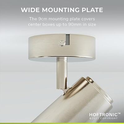 Riga - LED plafondlamp - 4 Watt 345 Lumen - 6500K Daglicht wit - Draaibaar en dimbaar - GU10 - Kantelbaar - Plafondspot - IP20 voor binnen - RVS Riga - LED plafondlamp - 4 Watt 345 Lumen - 6500K Daglicht wit - Draaibaar en dimbaar - GU10 - Kantelbaar - Plafondspot - IP20 voor binnen - RVS