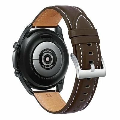 Garmin Venu / Sq / Sq2 / 2 plus - Premium Leather bandje - Donkerbruin Garmin Venu / Sq / Sq2 / 2 plus - Premium Leather bandje - Donkerbruin