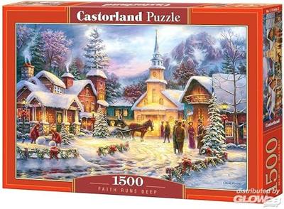 Selecta Castorland legpuzzel faith runs deep, 1500st.