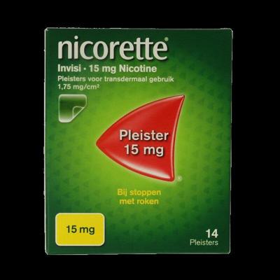 Nicorette Invisi 15 mg Nicotine Pleister