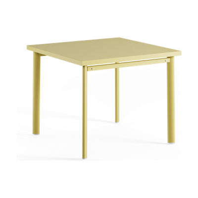 EMU Star tuintafel 90x90 cm Vanilla Yellow