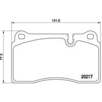 Remblokken set P44018 - thumbnail