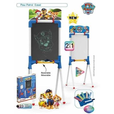 Dubbelzijdig krijtbord The Paw Patrol 37 x 32 x 98 cm