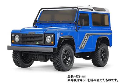 Tamiya 1:10 RC Land Rover Defender 90 CC-02 1:10 RC auto Elektro Terreinwagen 4WD Bouwpakket