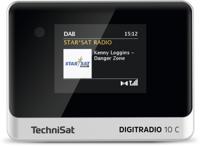 TechniSat DIGITRADIO 10 C Radio DAB+, VHF (FM) Bluetooth Incl. afstandsbediening, Wekfunctie Zwart/zilver - thumbnail