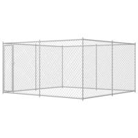 Hondenkennel voor buiten 383x383x185 cm - thumbnail