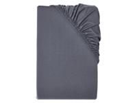 LIVARNO Microvezel jersey hoeslaken, 180-200 x 200 cm (Donkergrijs) - thumbnail