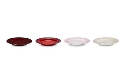 LE CREUSET - Petit Fours - Gebakbordjes 17cm 4-dlg