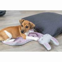 Trixie puppy deken haas lila / lichtgrijs - thumbnail