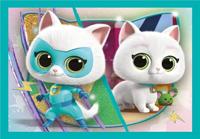 Clementoni legpuzzel 4in1 disney super kitties - thumbnail