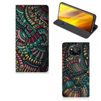 Xiaomi Poco X3 Pro | Poco X3 | Hoesje met Magneet | Aztec - thumbnail