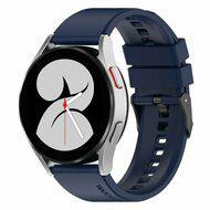 Siliconen gesp bandje - Donkerblauw - Garmin Vivoactive 6 / Vivoactive 5 / Vivoactive 3