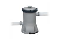 BESTWAY Opblaasbare Zwembadset - Snelle Installatie - 396 x 84 cm - Rond (Cartridgefilter, 1 Cartridge) - thumbnail