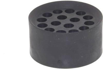 Wiska 10102746 MFD 50/16/060 Meervoudig dicht-inzetstuk Slagvast, Met trekontlasting M50 Kunststof Zwart (RAL 9005) 25 stuk(s)