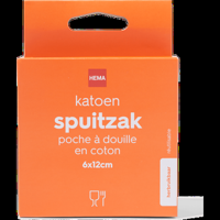 HEMA Spuitzak katoen (rood) - thumbnail