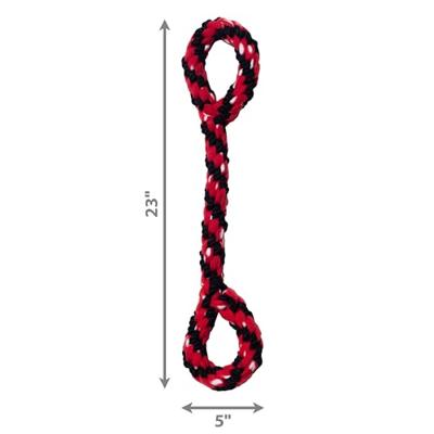 KONG SIGNATURE ROPE DOUBLE TUG 58,5X12,5X5 CM KONG SIGNATURE ROPE DOUBLE TUG 58,5X12,5X5 CM