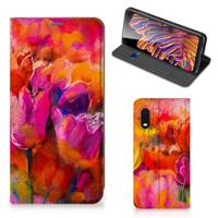 Bookcase Samsung Xcover Pro Tulips - thumbnail