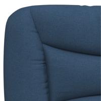 Bedframe zonder matras 90x200 cm stof blauw - thumbnail
