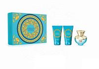 Versace Versace Pour Femme Dylan Turquoise Set (EDT 50ml + BL 50ml + SG 50ml) for Women - thumbnail