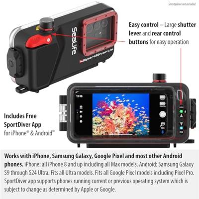 SeaLife SportDiver Ultra SL405 Housing for iPhone