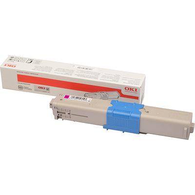 OKI 46508714 Toner Magenta 1500 bladzijden Tonercassette Origineel C332 MC363 OKI 46508714 Toner Magenta 1500 bladzijden Tonercassette Origineel C332 MC363