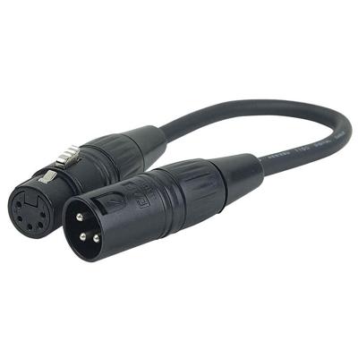 DAP DAP FLA37 - XLR 3P male - XLR 5P female kabel