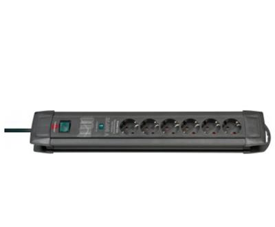 Brennenstuhl 26.000A 6-voudig 1,8m H05VV-F 3G1,5 Premium Line Overspannings Beveiliging - 1150480400 Brennenstuhl 26.000A 6-voudig 1,8m H05VV-F 3G1,5 Premium Line Overspannings Beveiliging - 1150480400