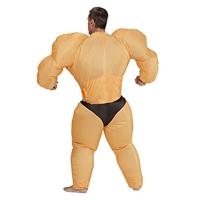 Opblaasbaar kostuum Bodybuilder - thumbnail