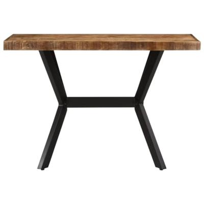 Eettafel 110x55x75 cm massief mangohout