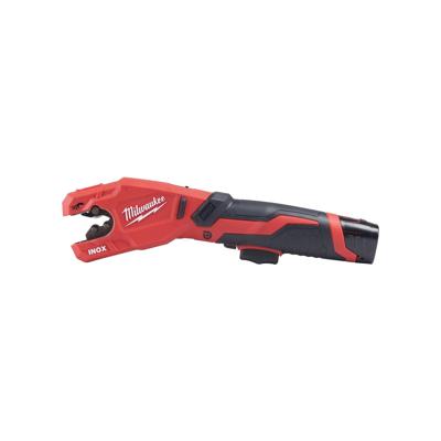 Milwaukee m12 pcss-202c | m12 raptor pijpsnijder roestvast staal (2x 2.0ah accu's) - 4933479242 Milwaukee m12 pcss-202c | m12 raptor pijpsnijder roestvast staal (2x 2.0ah accu's) - 4933479242