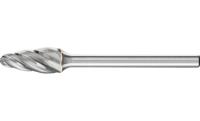 PFERD TOOLS 21230095 Freesstift Ronde boog Lengte 43 mm Afmeting, Ø 6 mm Werklengte 13 mm Schachtdiameter 3 mm - thumbnail