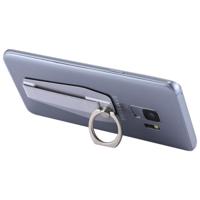 Universal Durable Finger Ring Phone Holder Sling Grip Anti-slip Stand For iPhone iPad Samsung Huawei Xiaomi and Other Smartphones / Tablets (Silv - thumbnail
