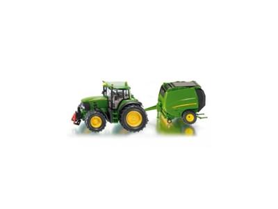 SIKU 1665 john deere met balenpers